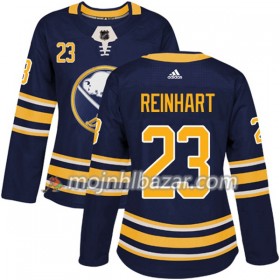 Dresovi Buffalo Sabres Sam Reinhart 23 Adidas 2017-2018 Navy Plava Authentic - Ženska